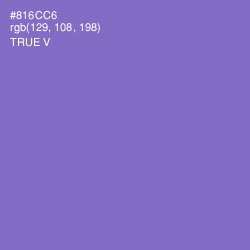 #816CC6 - True V Color Image