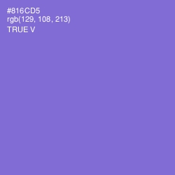 #816CD5 - True V Color Image