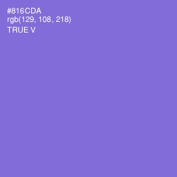 #816CDA - True V Color Image