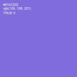 #816CDD - True V Color Image
