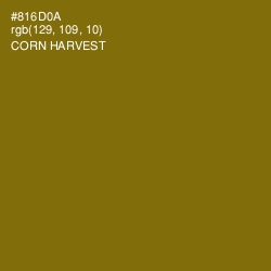 #816D0A - Corn Harvest Color Image