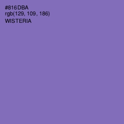 #816DBA - Wisteria Color Image