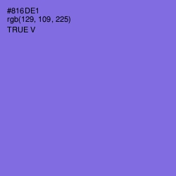 #816DE1 - True V Color Image