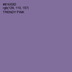 #816E9D - Trendy Pink Color Image