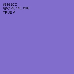 #816ECC - True V Color Image