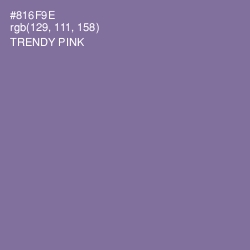 #816F9E - Trendy Pink Color Image