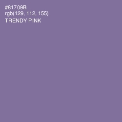#81709B - Trendy Pink Color Image