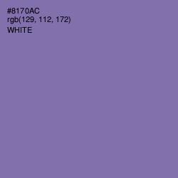 #8170AC - Wisteria Color Image