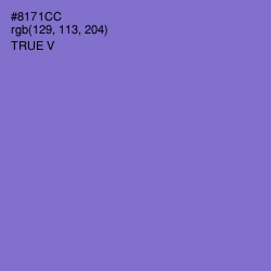 #8171CC - True V Color Image