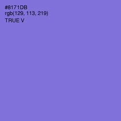 #8171DB - True V Color Image