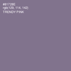 #81728E - Trendy Pink Color Image