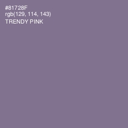 #81728F - Trendy Pink Color Image