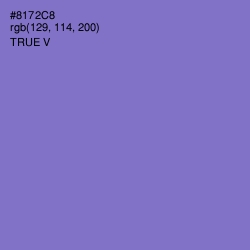 #8172C8 - True V Color Image