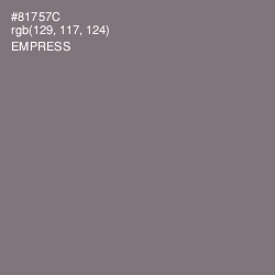 #81757C - Empress Color Image