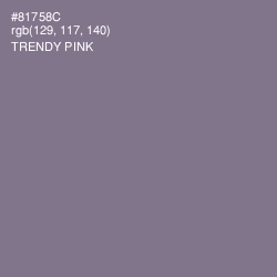 #81758C - Trendy Pink Color Image