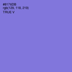 #8176DB - True V Color Image