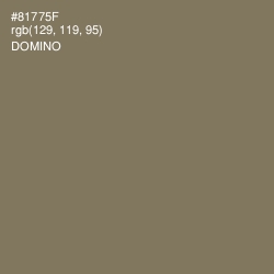 #81775F - Domino Color Image