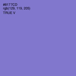 #8177CD - True V Color Image