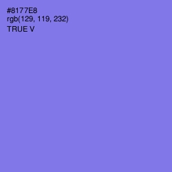 #8177E8 - True V Color Image