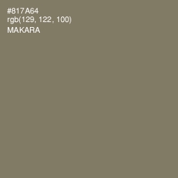 #817A64 - Makara Color Image