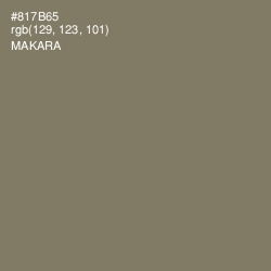 #817B65 - Makara Color Image