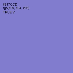 #817CCD - True V Color Image