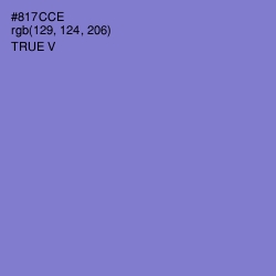 #817CCE - True V Color Image