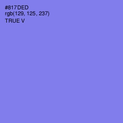 #817DED - True V Color Image