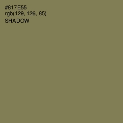 #817E55 - Shadow Color Image