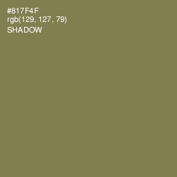 #817F4F - Shadow Color Image