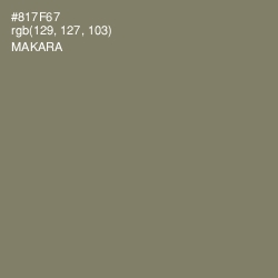 #817F67 - Makara Color Image