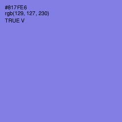 #817FE6 - True V Color Image