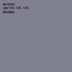 #818091 - Mamba Color Image