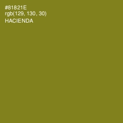 #81821E - Hacienda Color Image