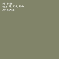 #818468 - Avocado Color Image