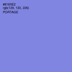 #8185E2 - Portage Color Image
