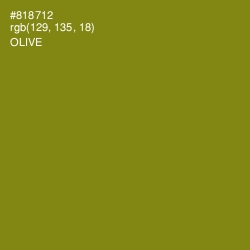 #818712 - Olive Color Image