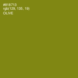 #818713 - Olive Color Image