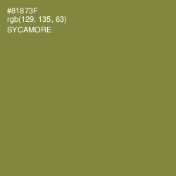#81873F - Sycamore Color Image