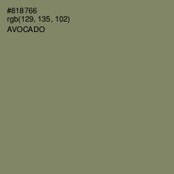 #818766 - Avocado Color Image