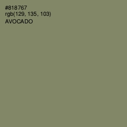 #818767 - Avocado Color Image