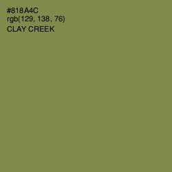 #818A4C - Clay Creek Color Image