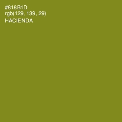 #818B1D - Hacienda Color Image