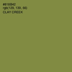 #818B42 - Clay Creek Color Image