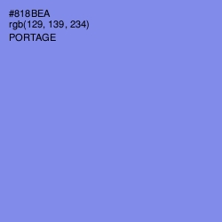 #818BEA - Portage Color Image