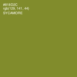 #818D2C - Sycamore Color Image