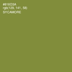 #818D3A - Sycamore Color Image