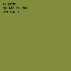 #818D3C - Sycamore Color Image