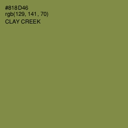 #818D46 - Clay Creek Color Image