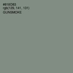 #818D83 - Gunsmoke Color Image